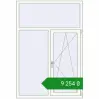 Ціноутворення Вікна 1200x1750 мм REHAU Euro 60 Білий (RAL 9016) з двох сторін. Ціна: ₴9,254.43