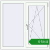 Ціноутворення Вікна 1015x1002 мм REHAU Euro 60 Білий (RAL 9016) з двох сторін. Ціна: ₴5,933.72