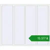Ціноутворення Вікна 2140x1800 мм REHAU Euro 70 Білий (RAL 9016) з двох сторін. Ціна: ₴15,377.37