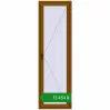 Ціноутворення Вікна 700x2300 мм REHAU Euro 60 GOLDEN OAK з двох сторін. Ціна: ₴13,454.13