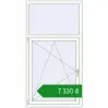 Ціноутворення Вікна 950x1800 мм REHAU Euro 60 Білий (RAL 9016) з двох сторін. Ціна: ₴7,330.45