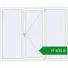 Ціноутворення Вікна 2000x1600 мм REHAU Euro 70 Білий (RAL 9016) з двох сторін. Ціна: ₴17,435.24
