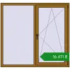 Ціноутворення Вікна 1500x1400 мм REHAU Euro 70 LIGHT_OAK з двох сторін. Ціна: ₴16,471.12