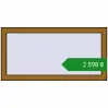 Ціноутворення Вікна 1000x500 мм REHAU Euro 60 LIGHT_OAK з двох сторін. Ціна: ₴2,598.12