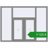 Ціноутворення Вікна 2000x1500 мм Altest Pony 375 RAL 9007 Grey aluminium з двох сторін. Ціна: ₴17,524.56