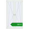 Ціноутворення Вікна 1300x2300 мм REHAU Euro 60 Білий (RAL 9016) з двох сторін. Ціна: €380.36