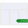 Ціноутворення Вікна 2500x2000 мм REHAU Euro 70 Білий (RAL 9016) з двох сторін. Ціна: ₴24,524.30