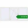 Ціноутворення Вікна 2400x1200 мм Altest Pony 375 RAL 9016 Traffic white з двох сторін. Ціна: ₴14,530.51