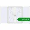 Ціноутворення Вікна 2500x1500 мм REHAU Euro 60 Білий (RAL 9016) з двох сторін. Ціна: ₴16,960.26