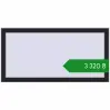 Ціноутворення Вікна 1200x600 мм REHAU Euro 60 BLACK_ULTI-MATT з двох сторін. Ціна: ₴3,319.72