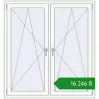 Ціноутворення Вікна 1320x1410 мм REHAU Euro 70 Білий (RAL 9016) з двох сторін. Ціна: ₴16,245.54
