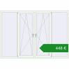 Ціноутворення Вікна 2500x1750 мм REHAU Euro 60. Ціна: €448.30