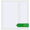 Ціноутворення Вікна 1300x1400 мм REHAU Euro 70. Ціна: €177.27