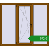 Ціноутворення Вікна 1600x1400 мм REHAU Brillant-Design. Ціна: €572.23