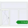 Ціноутворення Вікна 1900x1700 мм REHAU Euro 70 Білий (RAL 9016) з двох сторін. Ціна: ₴17,194.47