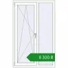 Ціноутворення Вікна 980x1560 мм REHAU Euro 60 Білий (RAL 9016) з двох сторін. Ціна: ₴8,299.74
