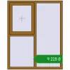 Ціноутворення Вікна 1200x1500 мм REHAU Euro 60 LIGHT_OAK з двох сторін. Ціна: ₴9,228.12