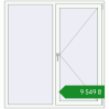 Ціноутворення Вікна 1470x1570 мм REHAU Euro 70 Білий (RAL 9016) з двох сторін. Ціна: ₴9,548.57