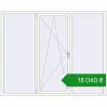 Ціноутворення Вікна 2100x1700 мм REHAU Brillant-Design Білий (RAL 9016) з двох сторін. Ціна: ₴18,039.68