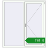 Ціноутворення Вікна 1350x1500 мм REHAU Euro 60 Білий (RAL 9016) з двох сторін. Ціна: ₴7,891.10