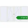 Ціноутворення Вікна 3000x1700 мм REHAU Euro 60 Білий (RAL 9016) з двох сторін. Ціна: ₴17,847.04