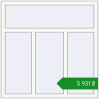 Ціноутворення Вікна 1200x1200 мм REHAU Euro 60 Білий (RAL 9016) з двох сторін. Ціна: ₴5,930.89
