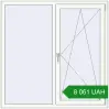 Ціноутворення Вікна 1400x1400 мм REHAU Euro 60 Білий (RAL 9016) з двох сторін. Ціна: ₴8,060.60