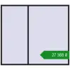 Ціноутворення Вікна 2500x2200 мм REHAU Euro 70 BLACK_ULTI-MATT з двох сторін. Ціна: ₴27,387.65