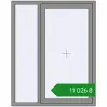 Ціноутворення Вікна 1200x1500 мм Altest Pony 375 RAL 9007 Grey aluminium з двох сторін. Ціна: ₴11,025.99