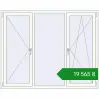 Ціноутворення Вікна 1800x1450 мм REHAU Brillant-Design Білий (RAL 9016) з двох сторін. Ціна: ₴19,565.45