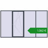 Ціноутворення Вікна 4000x2300 мм REHAU Euro 70. Ціна: €1,362.26