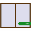Ціноутворення Вікна 1450x1200 мм REHAU Euro 60. Ціна: €148.12