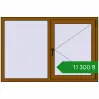 Ціноутворення Вікна 1500x1000 мм REHAU Euro 60 GOLDEN OAK з двох сторін. Ціна: ₴11,300.09