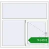 Ціноутворення Вікна 1460x1390 мм REHAU Euro 70 Білий (RAL 9016) з двох сторін. Ціна: ₴9,639.79