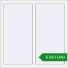 Ціноутворення Вікна 1160x1160 мм REHAU Brillant-Design Білий (RAL 9016) з двох сторін. Ціна: 6 912.58 UAH