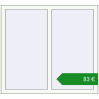 Ціноутворення Вікна 1150x1050 мм REHAU Euro 60. Ціна: €82.77