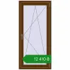 Ціноутворення Вікна 700x1480 мм REHAU Euro 70 WALNUT з двох сторін. Ціна: ₴12,409.72