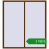 Ціноутворення Вікна 1550x1700 мм REHAU Euro 60 WALNUT з двох сторін. Ціна: ₴8,937.84