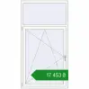 Ціноутворення Вікна 1080x2000 мм REHAU Euro 70 Білий (RAL 9016) з двох сторін. Ціна: ₴17,452.62