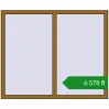 Ціноутворення Вікна 1450x1200 мм REHAU Euro 60 LIGHT_OAK з двох сторін. Ціна: ₴6,578.39