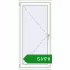 Ціноутворення Вікна 750x1500 мм REHAU Euro 60 Білий (RAL 9016) з двох сторін. Ціна: ₴5,817.36