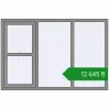 Ціноутворення Вікна 1800x1200 мм Altest Pony 375 RAL 9007 Grey aluminium з двох сторін. Ціна: ₴12,645.19