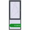 Ціноутворення Вікна 930x2260 мм REHAU Euro 70 ANTHRACITE_GREY_STRUKTURAL з двох сторін. Ціна: ₴15,365.35