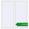 Ціноутворення Вікна 1370x1480 мм REHAU Euro 60 Білий (RAL 9016) з двох сторін. Ціна: ₴5,274.83