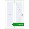 Ціноутворення Вікна 1000x1500 мм Altest Pony 375 RAL 9016 Traffic white з двох сторін. Ціна: ₴13,384.02