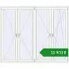 Ціноутворення Вікна 2450x2040 мм REHAU Brillant-Design Білий (RAL 9016) з двох сторін. Ціна: ₴33,902.73
