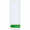 Ціноутворення Вікна 600x1750 мм REHAU Brillant-Design Білий (RAL 9016) з двох сторін. Ціна: ₴5,132.37