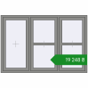 Ціноутворення Вікна 1800x1200 мм Altest Pony 375 RAL 9007 Grey aluminium з двох сторін. Ціна: ₴19,247.87