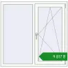 Ціноутворення Вікна 1240x1210 мм REHAU Euro 70 Білий (RAL 9016) з двох сторін. Ціна: ₴9,816.97