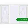 Ціноутворення Вікна 2200x1550 мм REHAU Euro 70 WALNUT ззовні. Ціна: ₴21,661.82